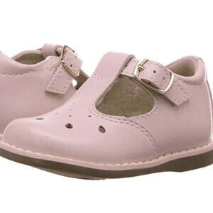 TBBC Footmates Harper Mary Jane Palm Beach Pink